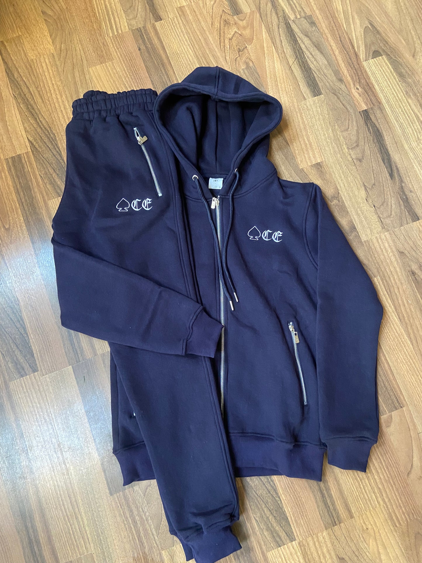 ACE NAVY FULL ZIP TECH TRACKSUIT