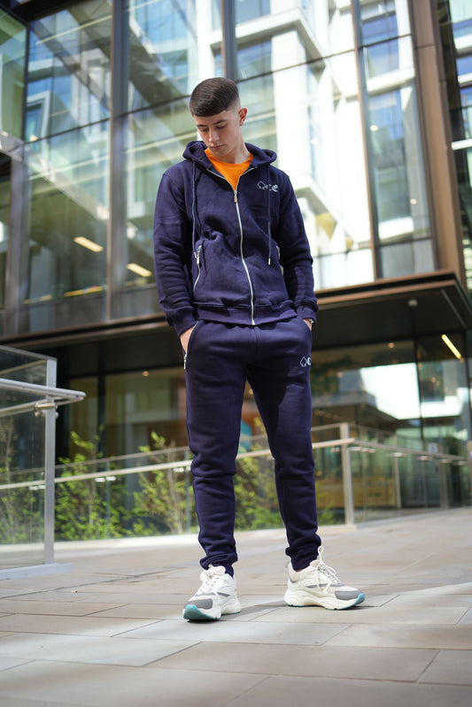 ACE FULL ZIP NAVY TECH BOTTOMS